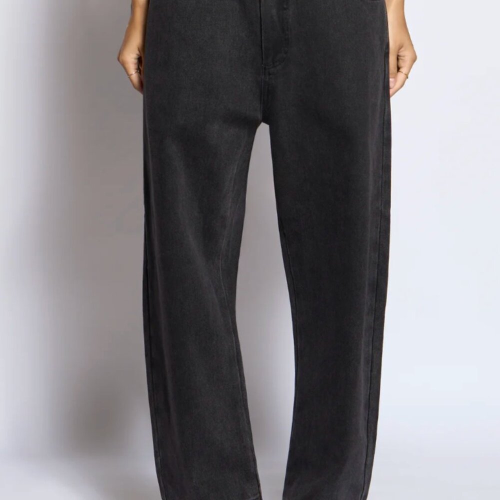 Roucha Wide Leg Denes Jeans